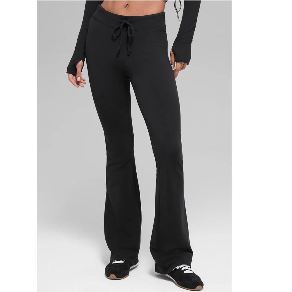 Alo Yoga Sway Bootcut Sweatpant Black Size S